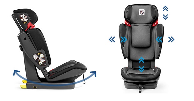Peg perego fotelik samochodowy Via4D Total adjust
