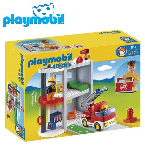 Prelude blod optager Playmobil Bærbar Brandstation