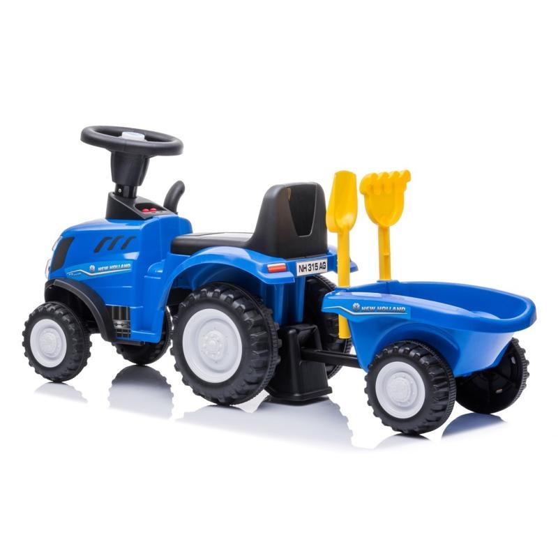 Sun Jeździk Traktor z przyczepą New Holland