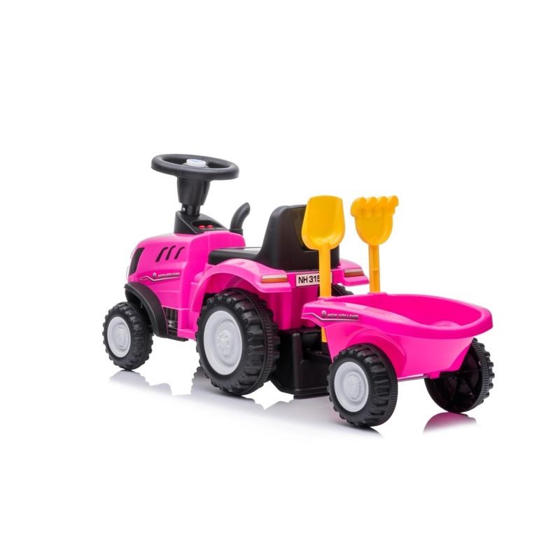 Sun Jeździk Traktor z przyczepą New Holland